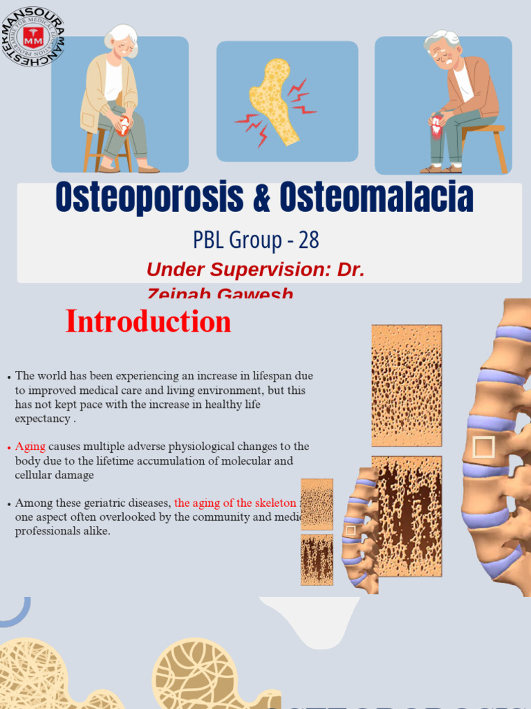 Osteoprosis ^0 Osteomalecia Final Unrevised .Pptx.pdf | PDF ...