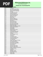 pl001 Product DCM List 7 7-23-12