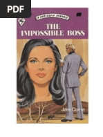 Jane Corrie - The Impossible Boss