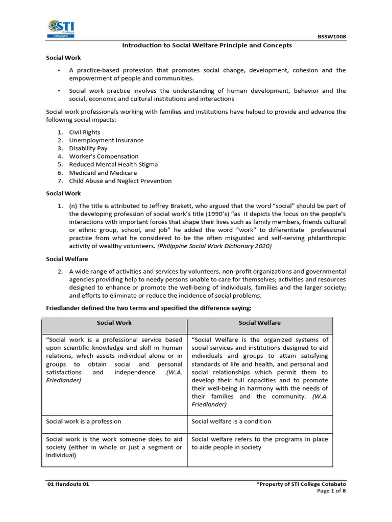 01 Handouts 1 | PDF