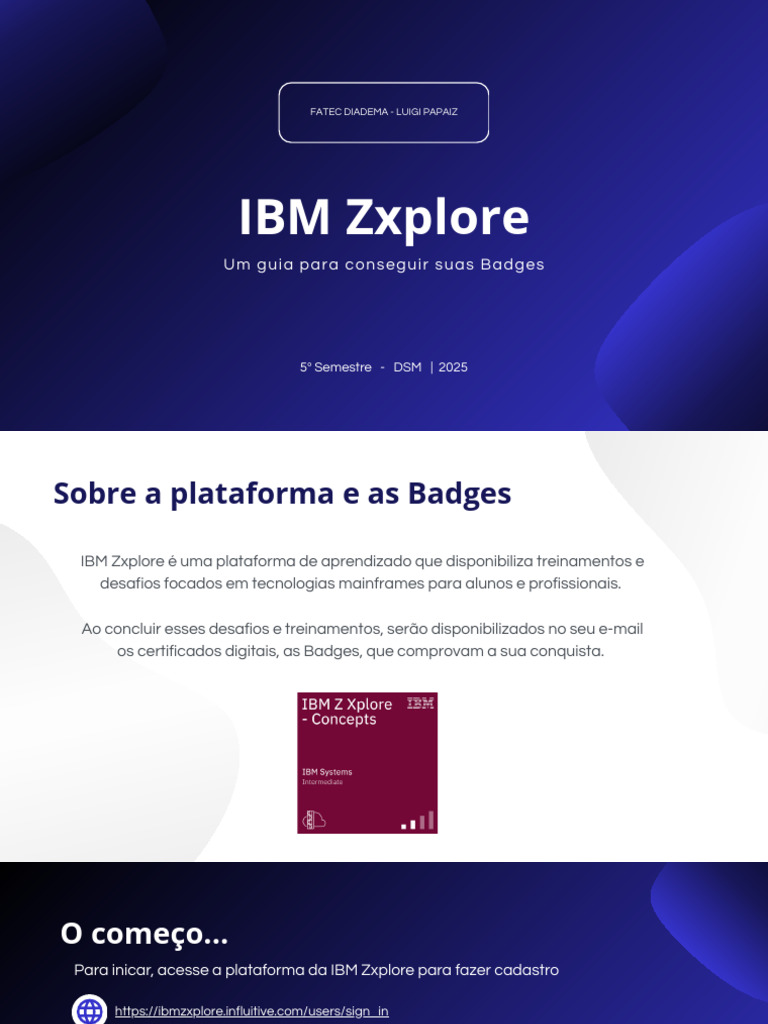 Apresentação IBMZ - 20250505 - 200132 - 0000 | PDF | Linguagem de ...