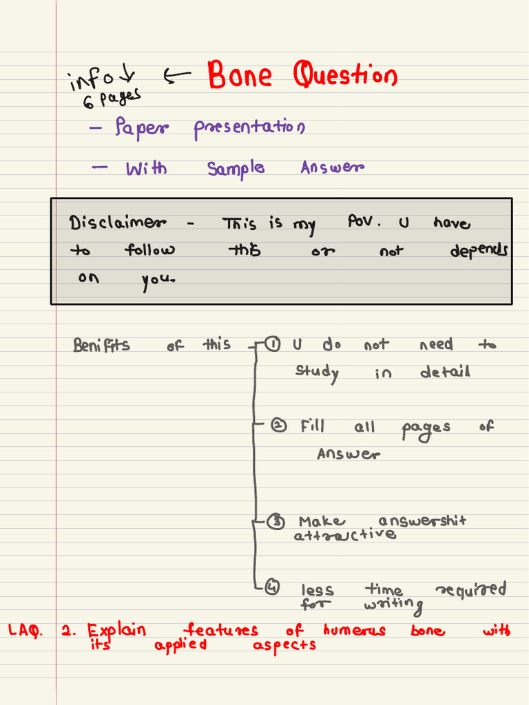 Bone & Joint Paper Presentation With Sample CS BAS | PDF