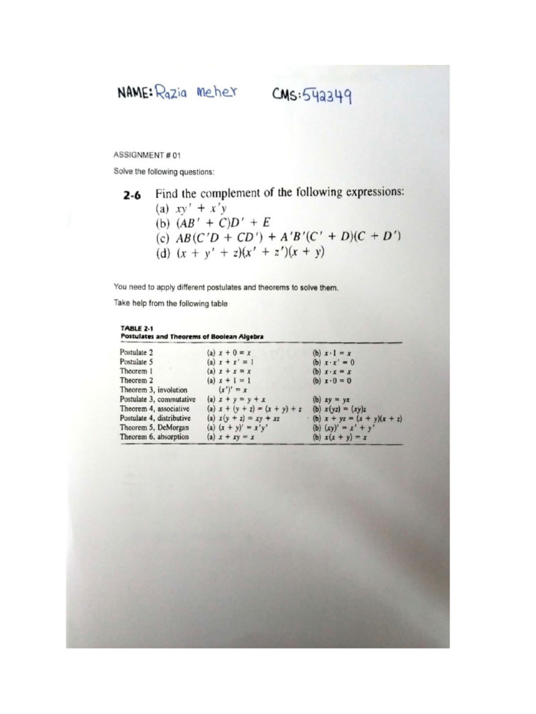 Dld Assigment | PDF