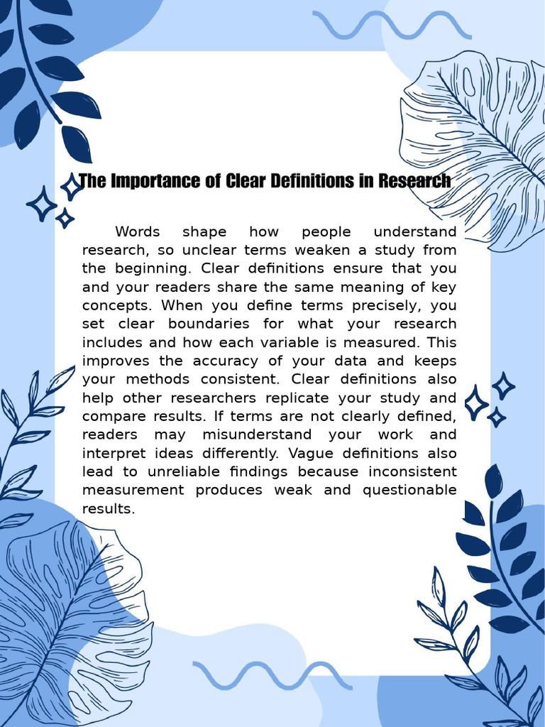 English Definition | PDF