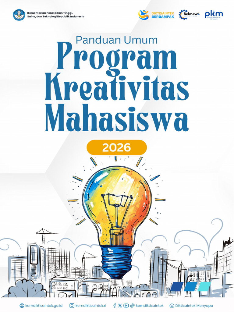 Panduan PKM 2026 Versi Full | PDF