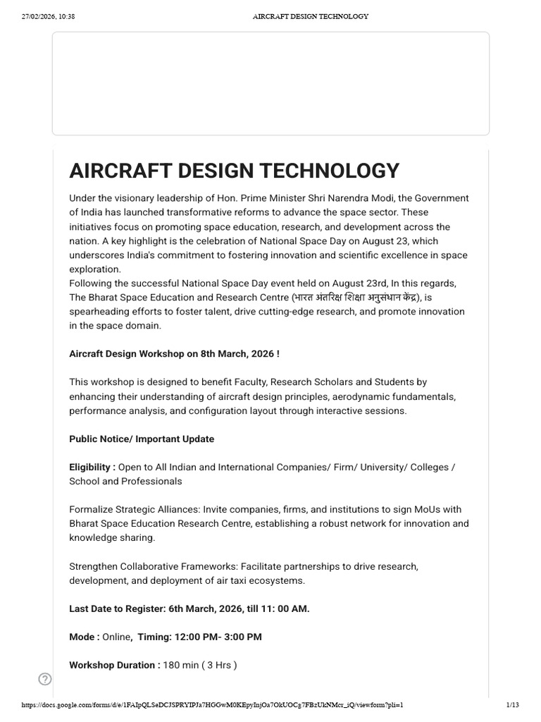 Aircraft Design Technology | PDF | Flight | Aircraft