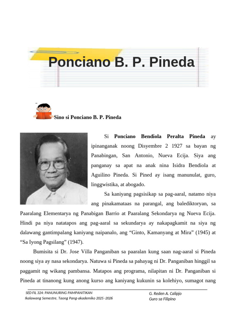 Ponciano-Pineda Part 2 | PDF