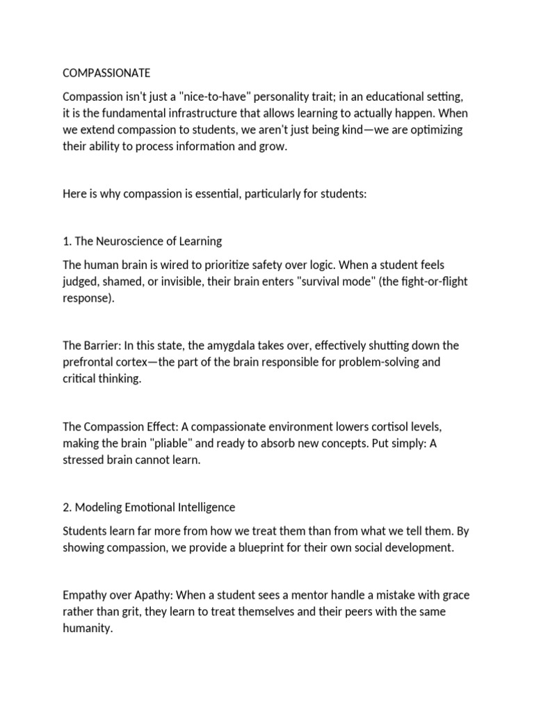 Compassionate | PDF