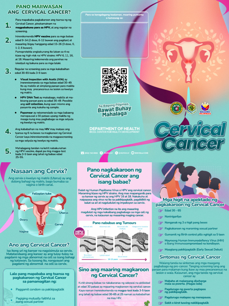 Cervical Cancer Brochure - 13mar2025 | PDF