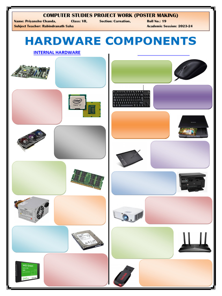 Internal Hardware | PDF | Peripheral | Computer Data Storage