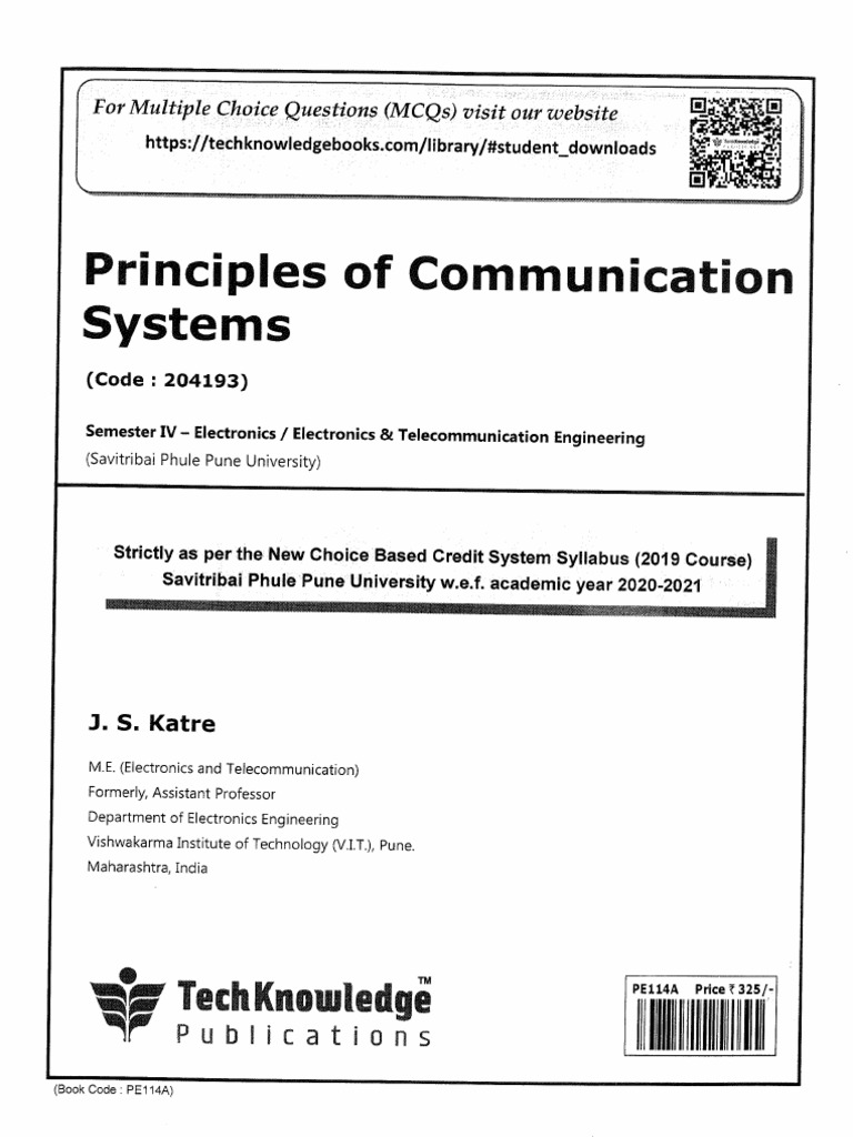 Principles of Communication Systems | PDF