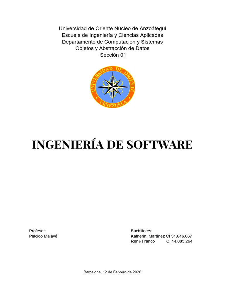 Ingeneria de Software - Exposicion | PDF | Software | Informática