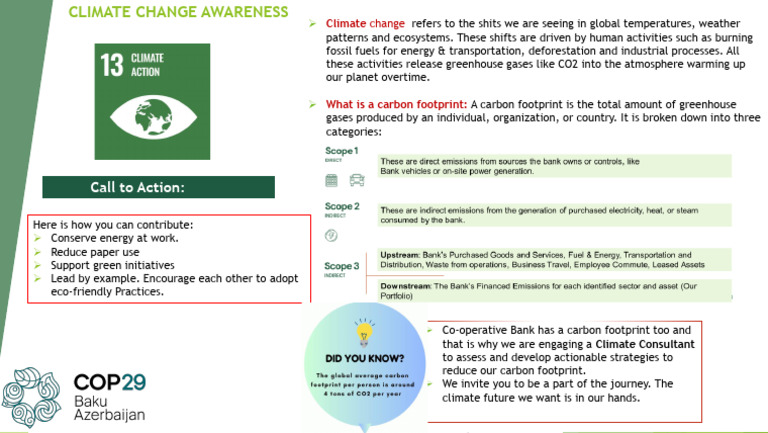 Climate Change Awareness | PDF