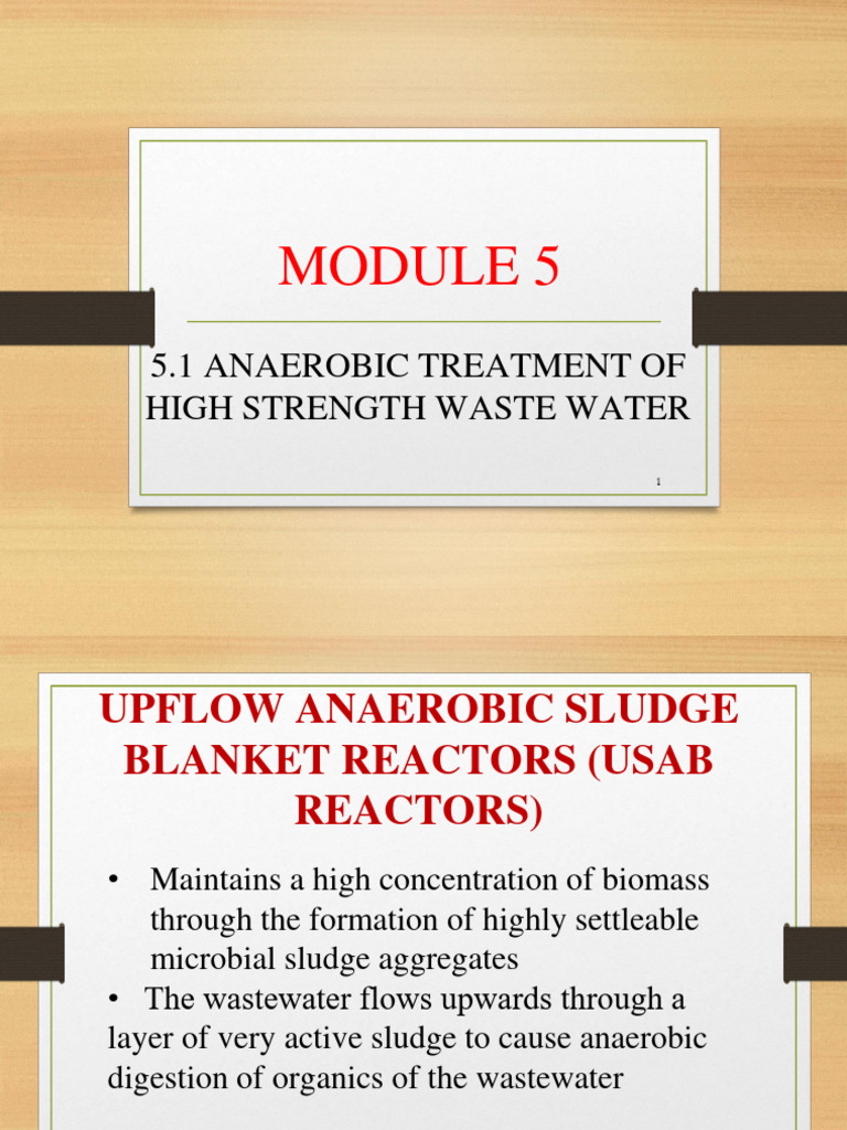 5.1 UASB REACTOR (5 Files Merged) | PDF | Anaerobic Digestion | Sewage ...