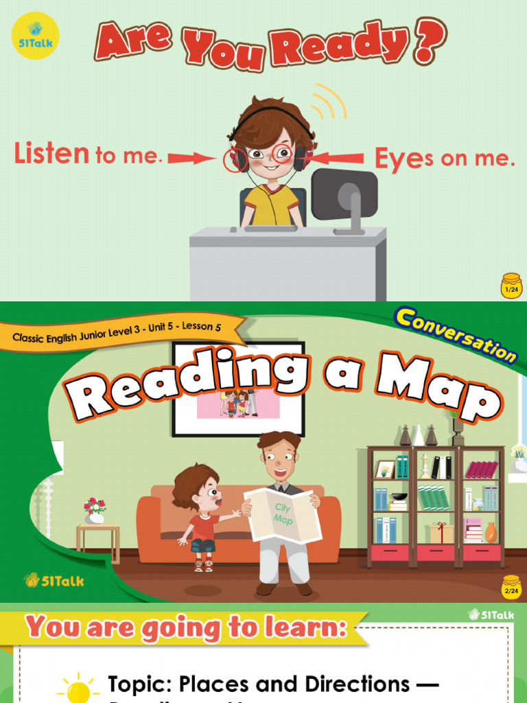 5、第五课 地图的奥秘 Lesson 5 Reading a Map | PDF