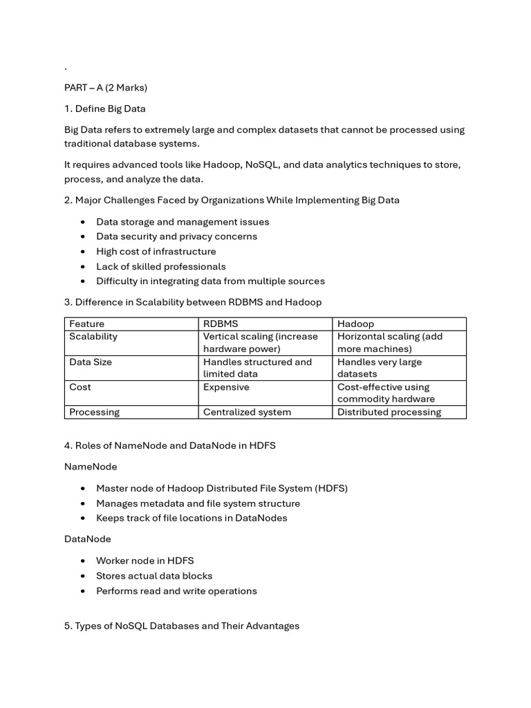 Wa0001 | PDF | Apache Hadoop | No Sql