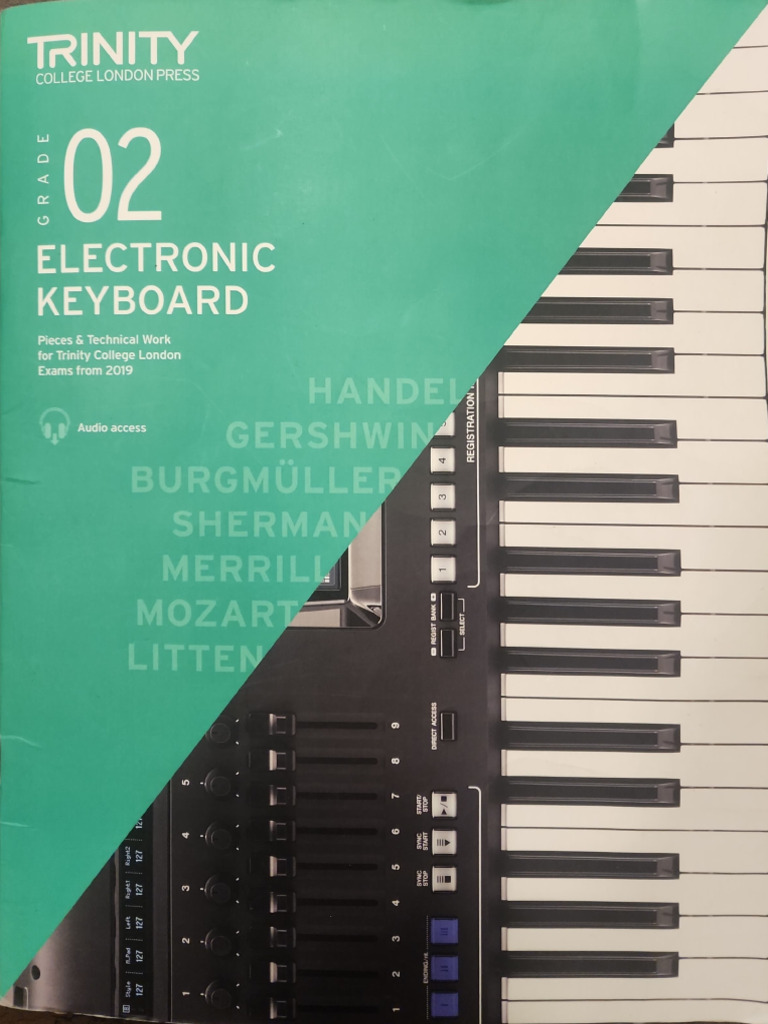 Trinity Grade 2 Keyboard | PDF | Scale (Music) | Chord (Music)