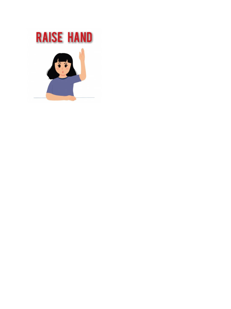 Raise Hand | PDF