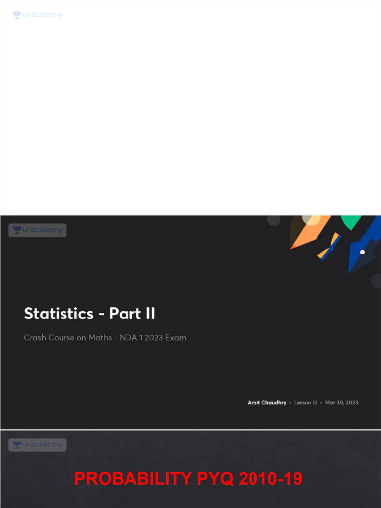 Statistics Part II With Anno | PDF