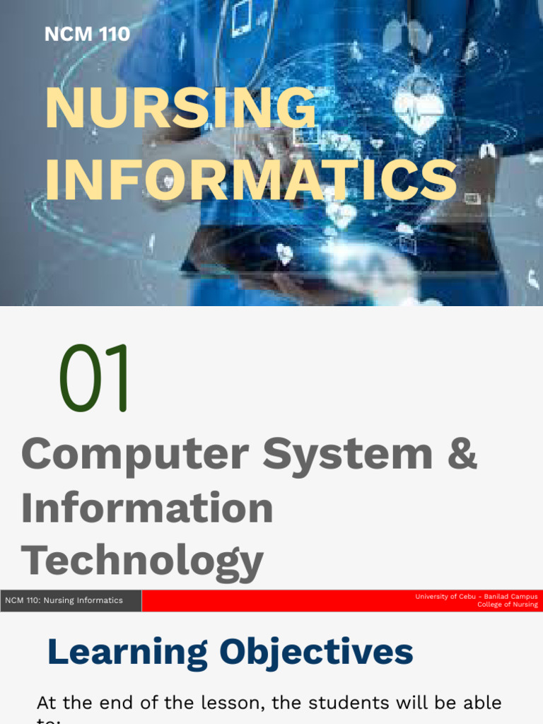 2 NI Lecture Basics of Computer System Information Technology | PDF ...