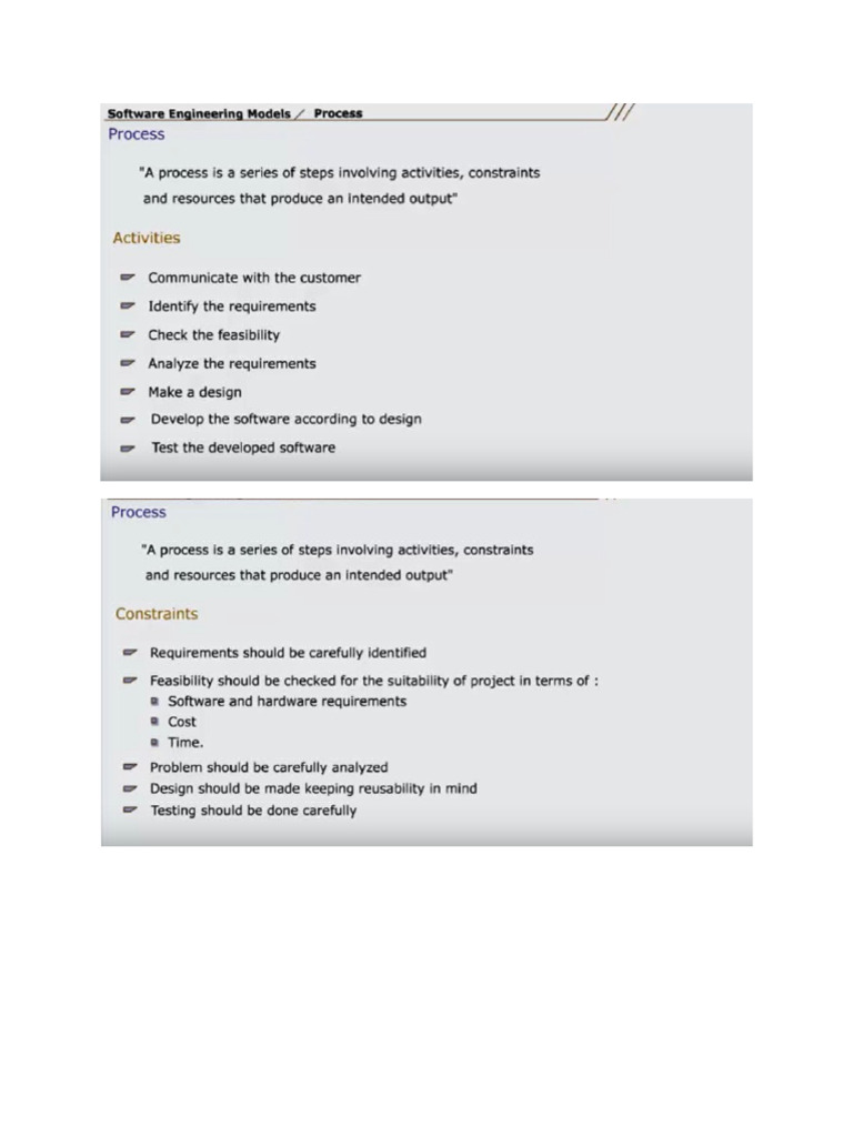 Software Development Process | PDF