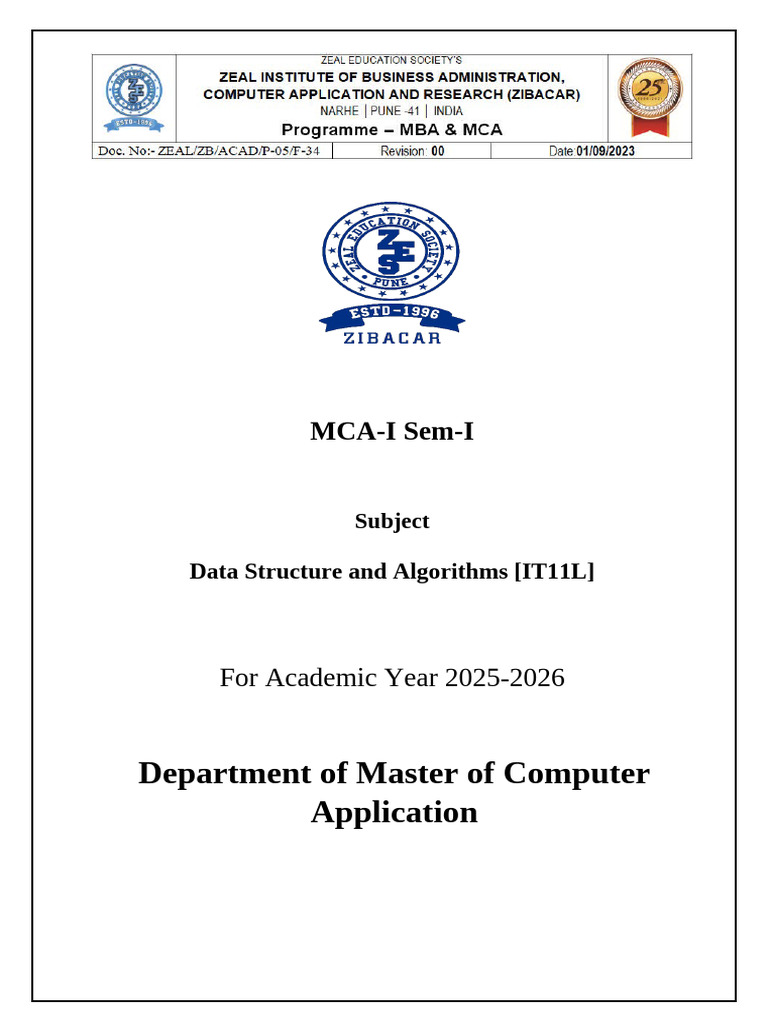 DSA PracticalMCA | PDF