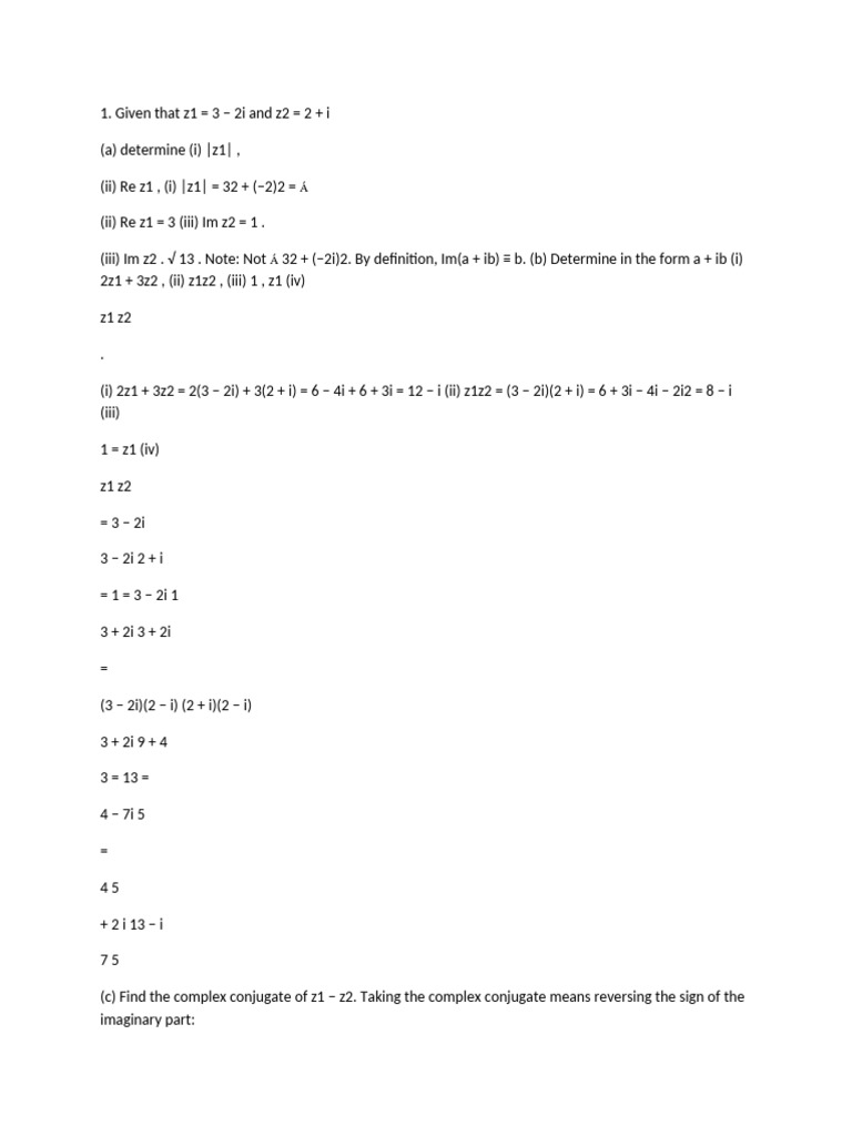 Complex Questions Z-WPS Office | PDF