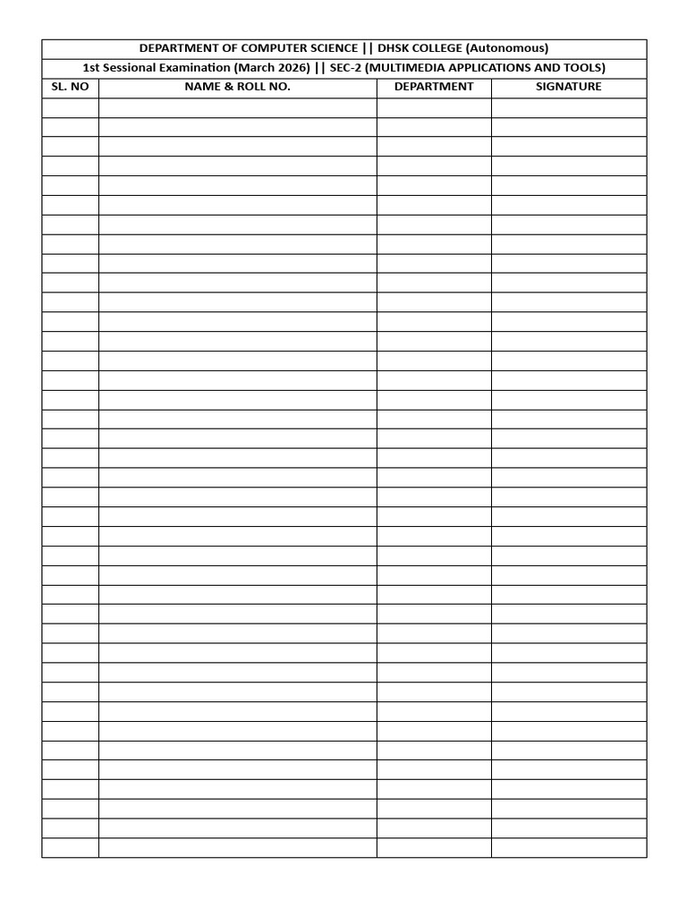 Att Sheet | PDF