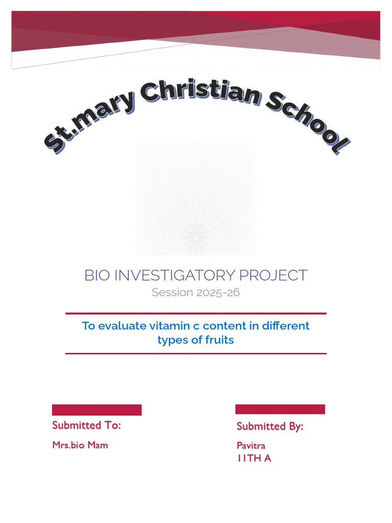 Bio Project File PageSet | PDF