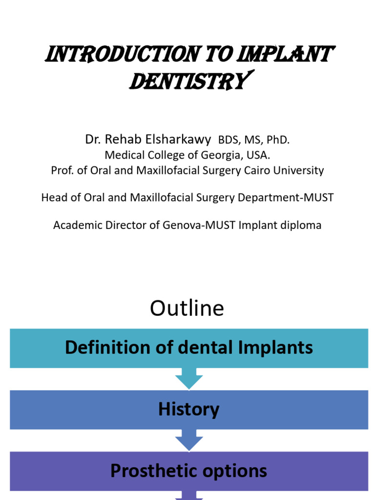 Must 2025 Introduction To Implant Dentistry | PDF | Dental Implant ...