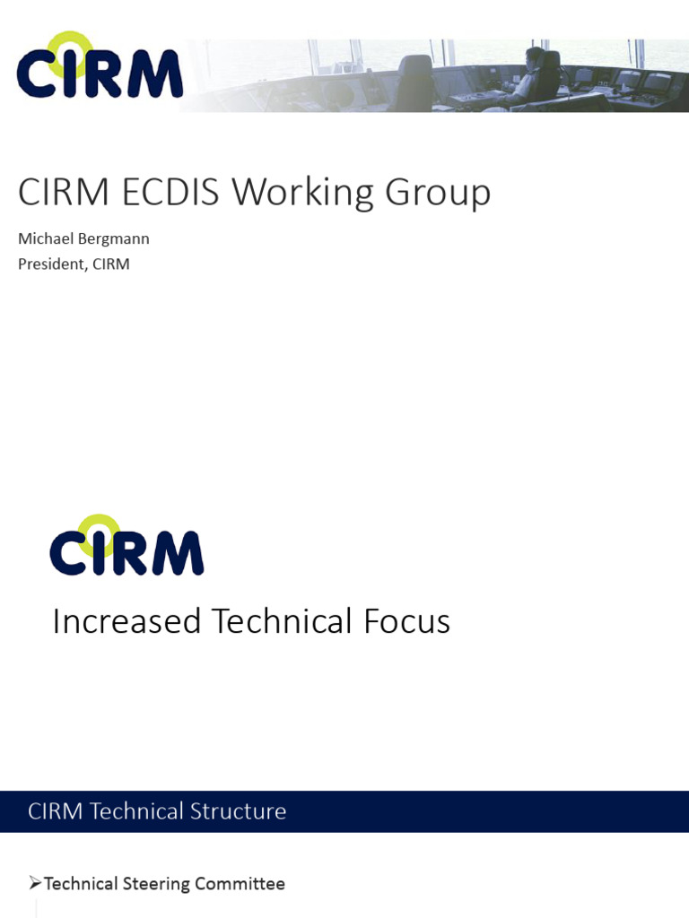 Hssc6 07.4a - Presentation Cirm Ecdis WG | PDF | Computing