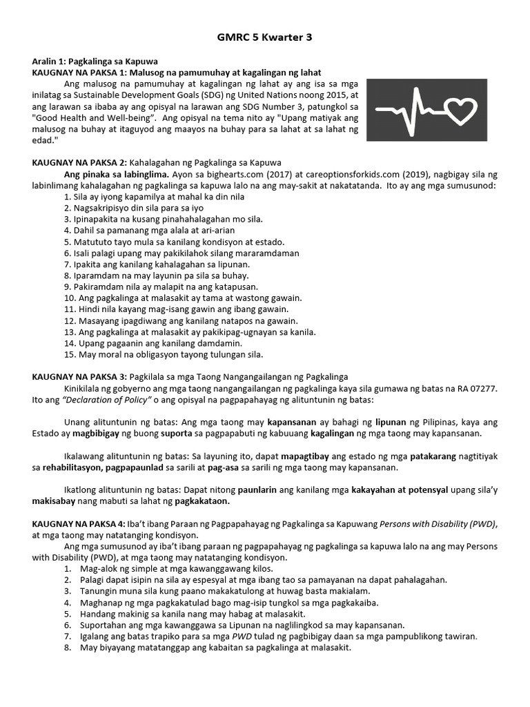 GMRC-5-Q3-Notes | PDF