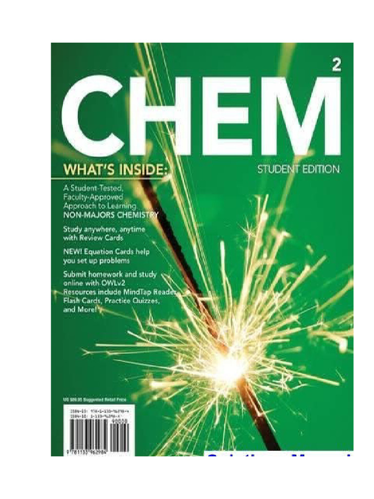 CHEM 2 Chemistry in Your World 2nd Edition Hogg Solutions Manual | PDF