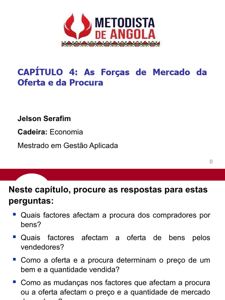 Aulas 4 e 5 | PDF | Demanda | Oferta e procura
