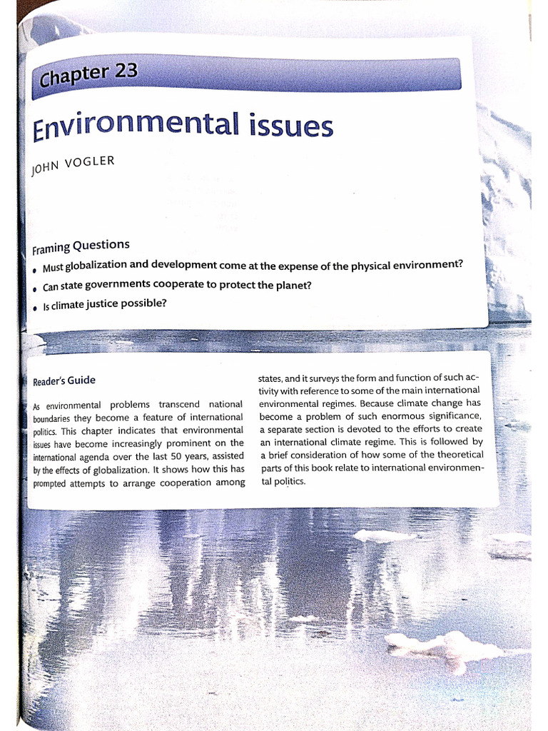 Environmental Issues | PDF
