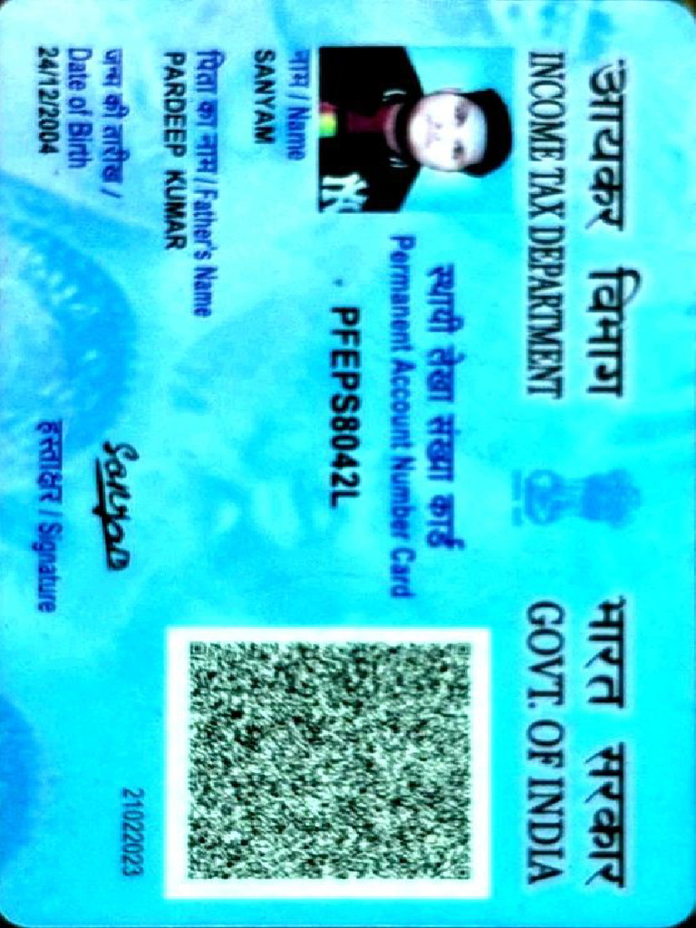 Pan Card | PDF
