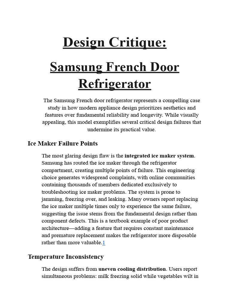Design Critique | PDF