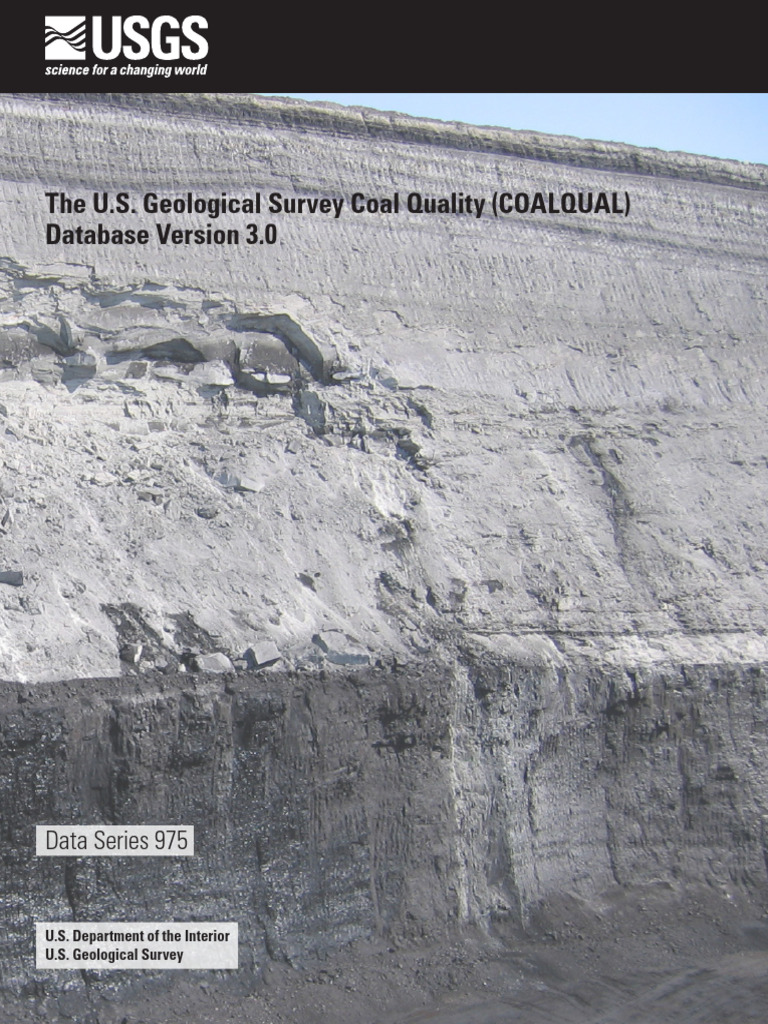 Data Set Coal Quality Ds975 | PDF | United States Geological Survey ...