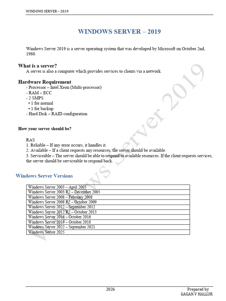 Windows Server 2019 | PDF | Domain Name System | Active Directory