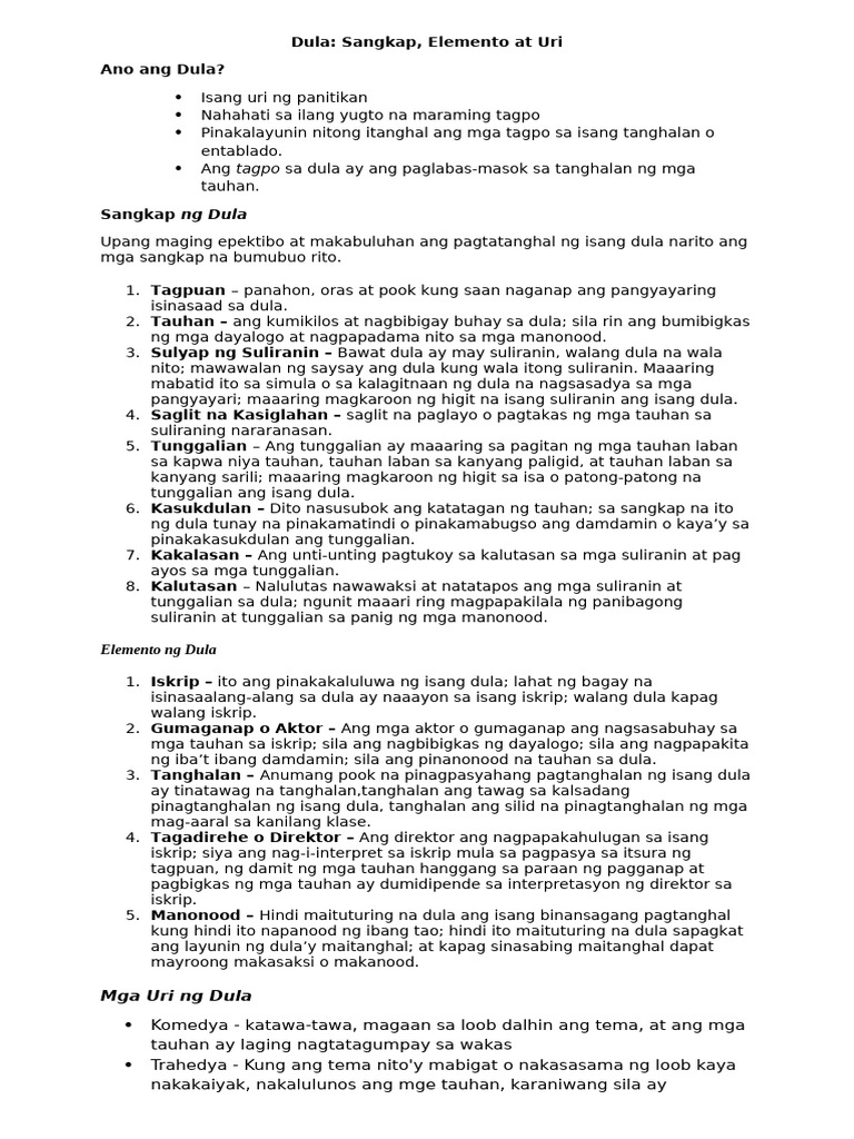 Dula | PDF