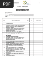 Intra Foley Catheterization Checklist | PDF