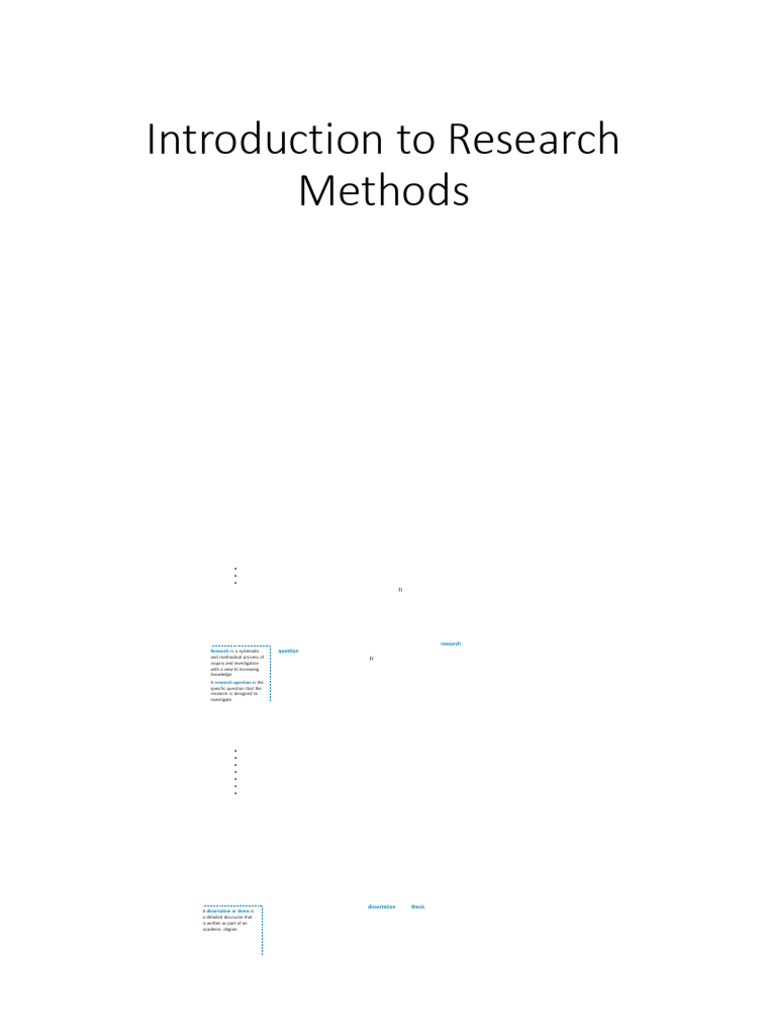 Introduction To Research Methods | PDF | Methodology | Theory