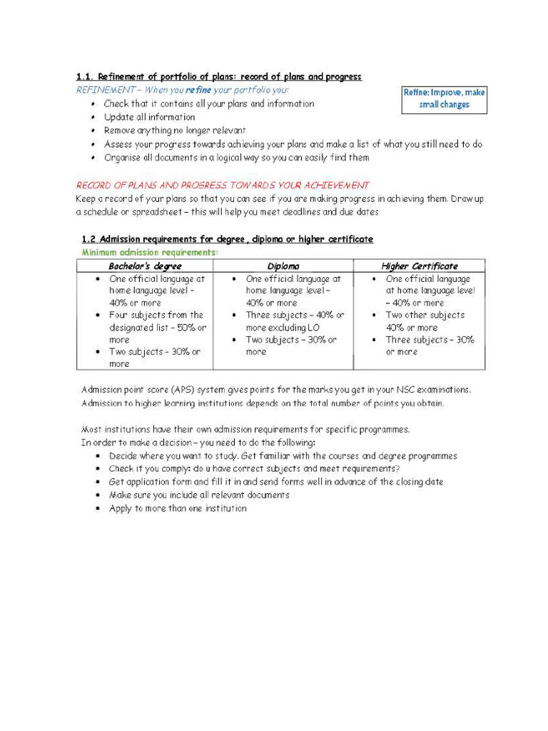 Career Guidance Activity | PDF