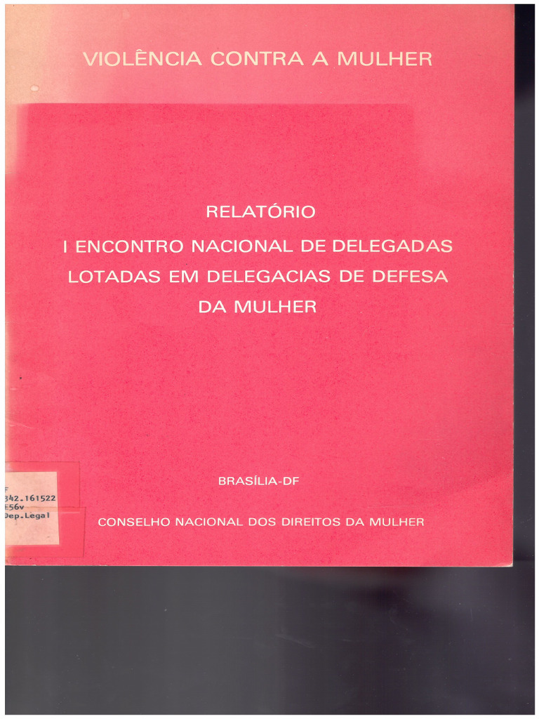 95700 Violência Contra a Mulher Relatório | PDF