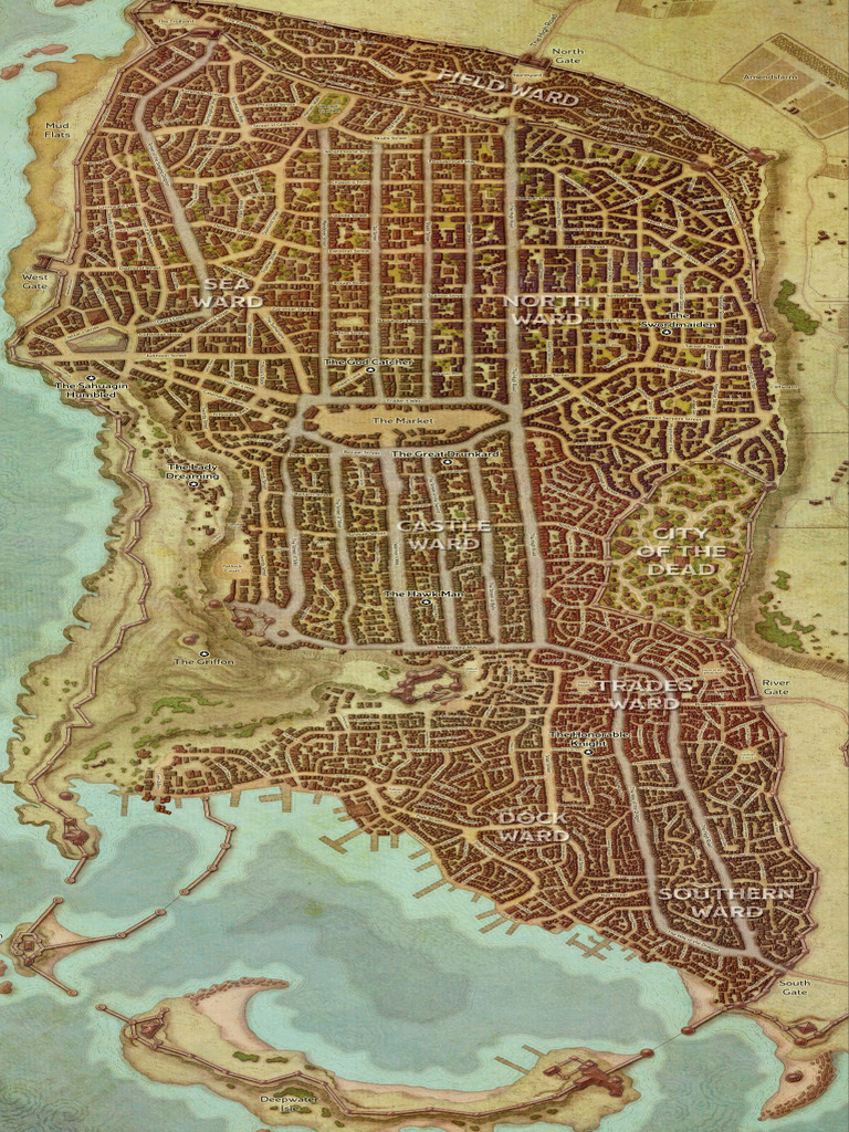 Waterdeep Interactive Map | PDF