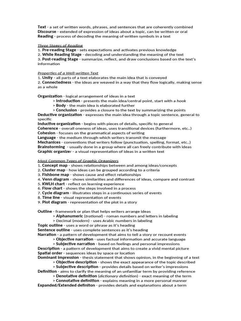 Readingwriting Reviewer | PDF | Poetry | Human Communication