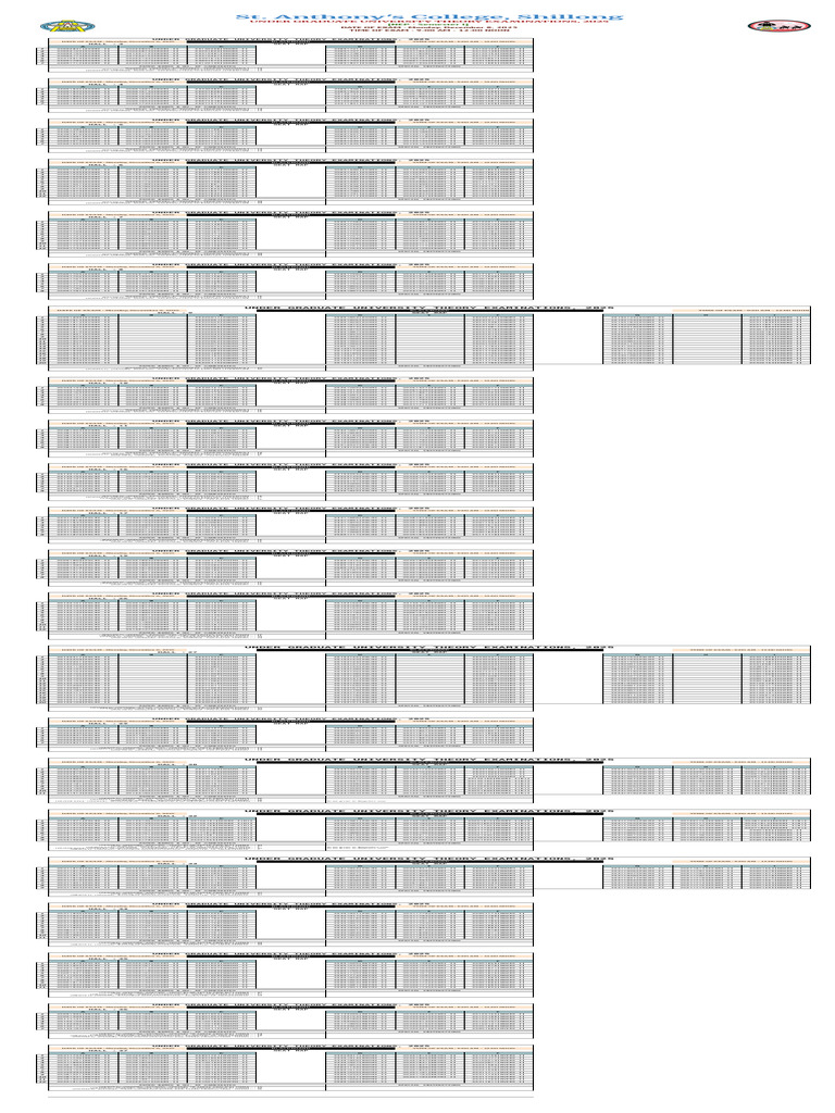 8.12.25 (Am) Sac - Examprep (Seat Map) | PDF | Data Collection ...