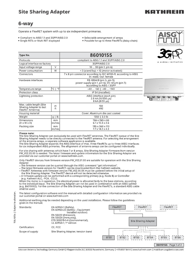 SSA 86010155 | PDF