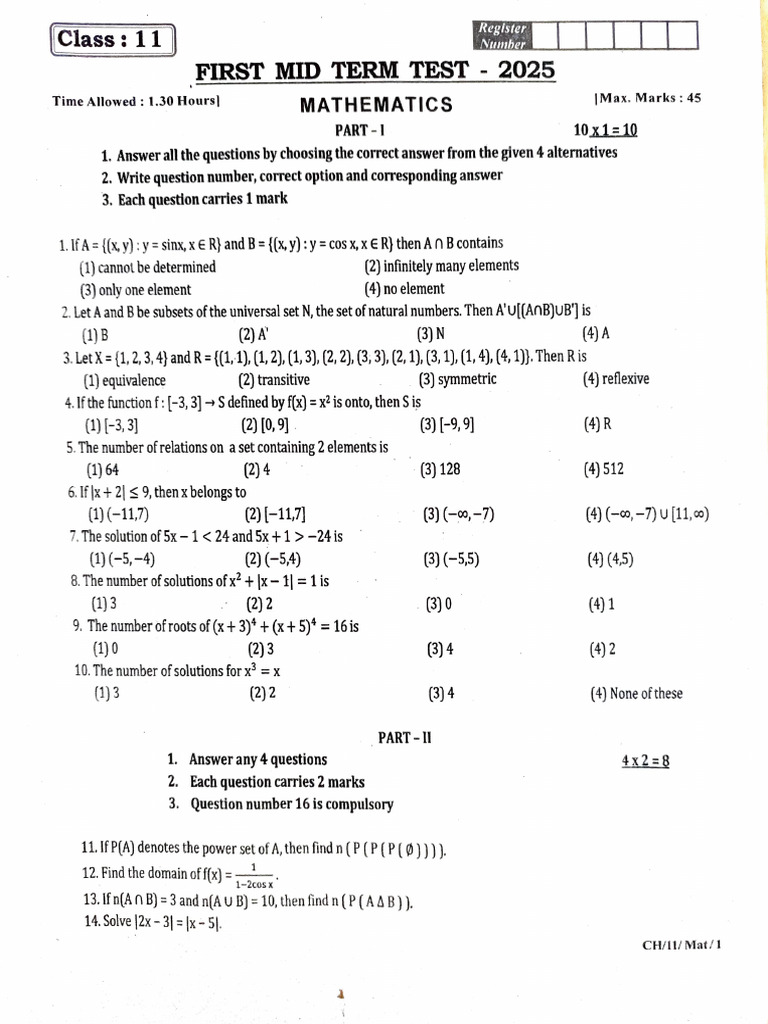 Adobe Scan Jul 17, 2025 | PDF | Function (Mathematics) | Functions And ...