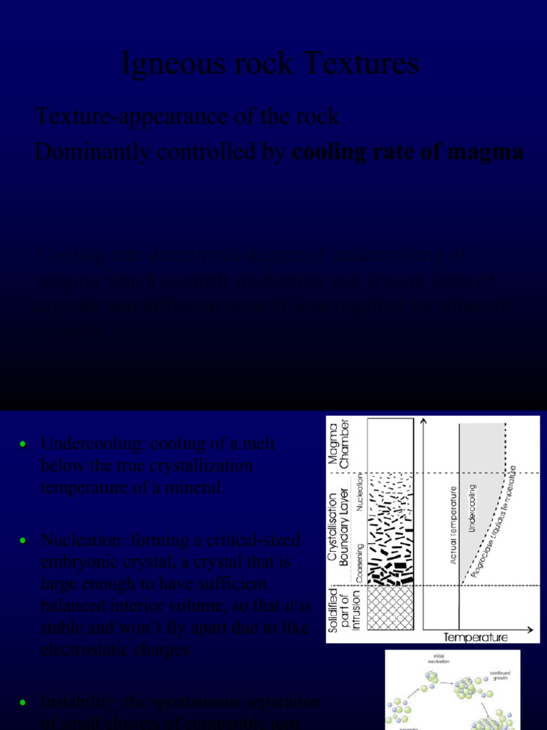 Bowens RS and Igneous Rock Textures PDF | PDF | Magma | Basalt